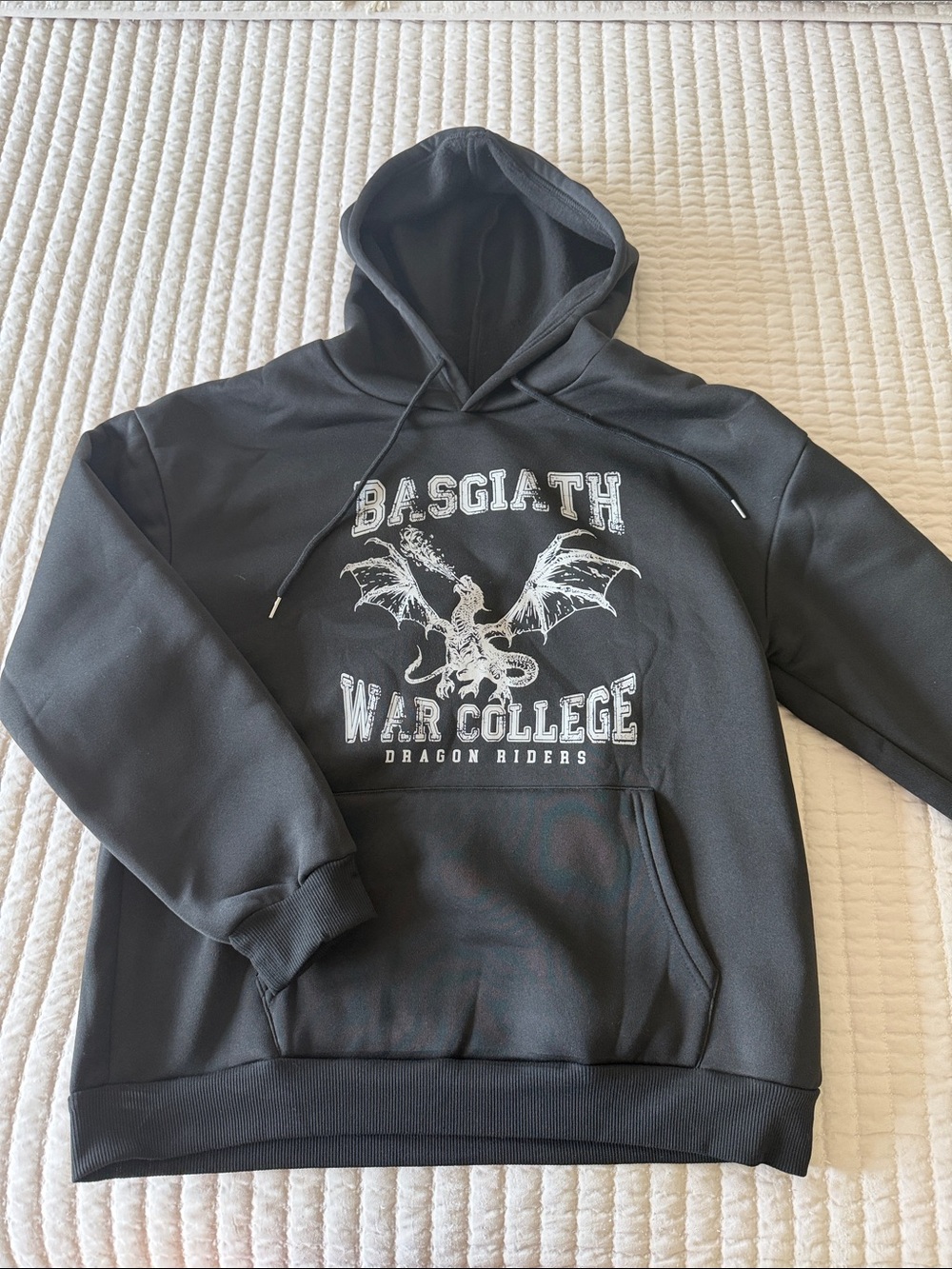 Basgiath War College Dragon Riders Graphic Hoodie - Black